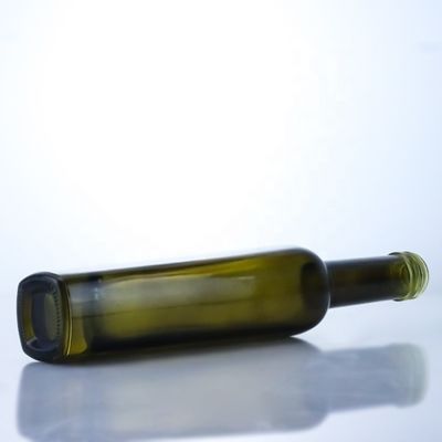 375 мл темно-зеленых стеклянных бутылок с оливковым маслом кислотный рез поверхности обработки и высокого цвета
