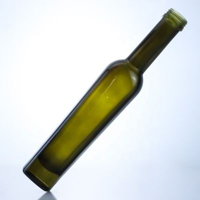 375 мл темно-зеленых стеклянных бутылок с оливковым маслом кислотный рез поверхности обработки и высокого цвета