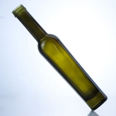 375 мл темно-зеленых стеклянных бутылок с оливковым маслом кислотный рез поверхности обработки и высокого цвета