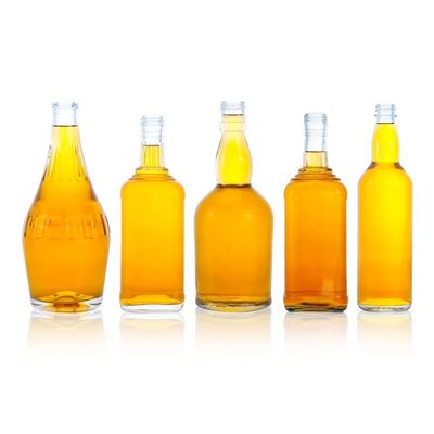 Стеклянная бутылка с пробкой типа крышки 70cl 75cl Классический дизайн бутылки для Шаньдун круглой формы