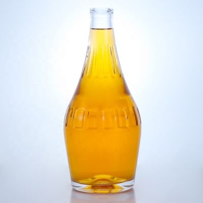 Стеклянная бутылка с пробкой типа крышки 70cl 75cl Классический дизайн бутылки для Шаньдун круглой формы