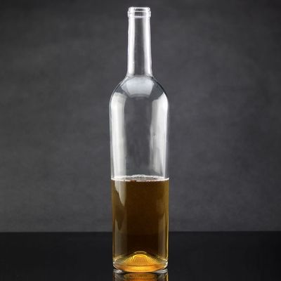 Стеклянный воротник Оливковое масло бутылки упаковки с многоугольной конструкции и пробкой крышки закрытия