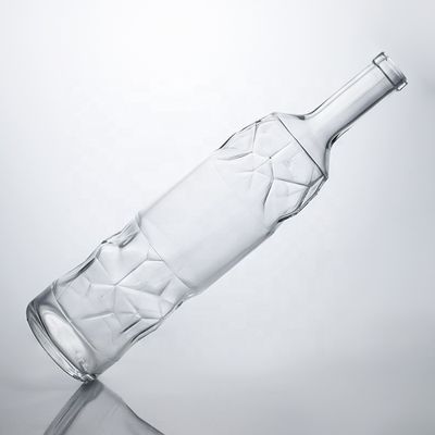 Прозрачные бутылки 750 мл для вина и виски