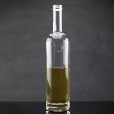 Стеклянный воротник Оливковое масло бутылки упаковки с многоугольной конструкции и пробкой крышки закрытия
