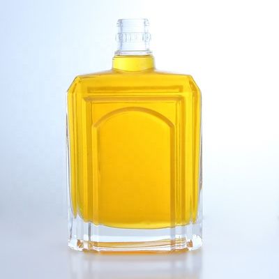 На заказ 375ml 500ml 700ml750ml Супер стеклянная бутылка для джина водки текилы рома