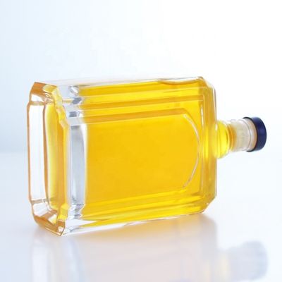 На заказ 375ml 500ml 700ml750ml Супер стеклянная бутылка для джина водки текилы рома