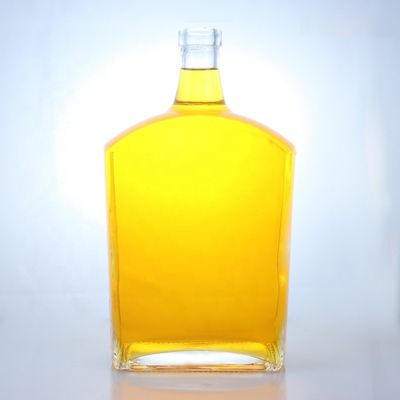 На заказ 375ml 500ml 700ml750ml Супер стеклянная бутылка для джина водки текилы рома