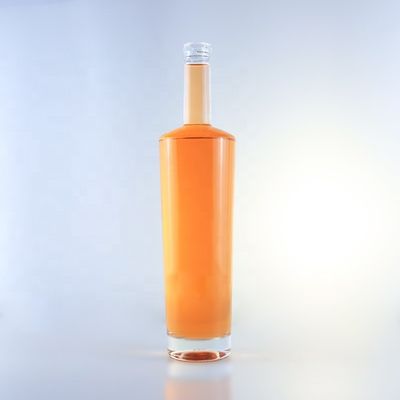 Бутылка из 750 мл с длинной шеей из стеклянного стекла с пробками и кислотным надрывом