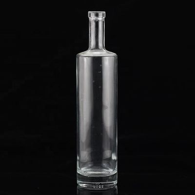 Скрубная крышка уплотнительный тип плоская плечевая стеклянная бутылка для класса мексиканской текилы Ликерное вино