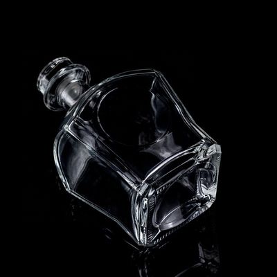 Прозрачная или индивидуальная бутылка с виски из стекла супер-кристалла 700 мл 750 мл с пробкой