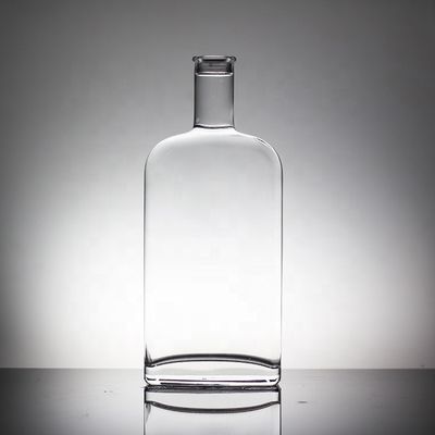 800 мл 1000 мл 3000 мл Большой вместимости виски стеклянная бутылка Круглое 500 мл квадратное стеклянное бутылка с водой