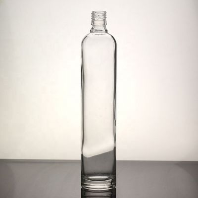 Витриновая печать Отличительная высокая тонкая бутылка Длинная стеклянная бутылка водки 500 мл 750 мл