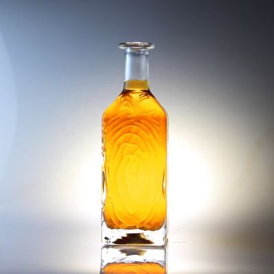 Прозрачные стеклянные миниатюрные винные бутылки с пробкой 75cl стеклянные бутылки