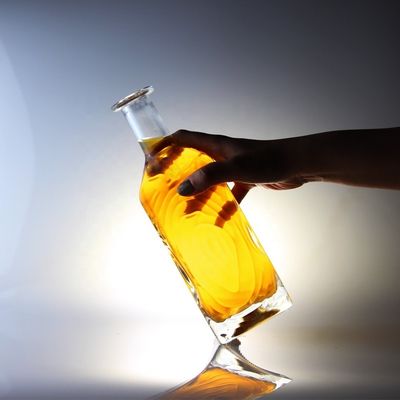 Прозрачные стеклянные миниатюрные винные бутылки с пробкой 75cl стеклянные бутылки