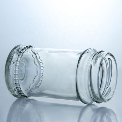 Уникальный дизайн 100ml 300ml 500ml Country Honey Glass Jar с крышкой Прозрачные стеклянные изделия