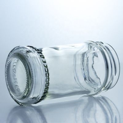 Уникальный дизайн 100ml 300ml 500ml Country Honey Glass Jar с крышкой Прозрачные стеклянные изделия