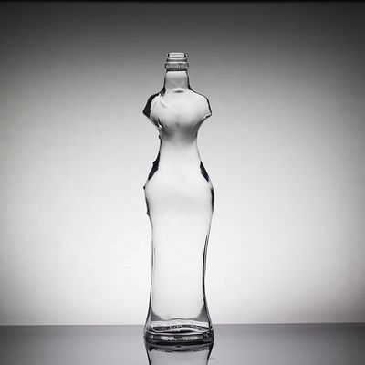 Сексуальная женская бутылка в форме тела уникальная стеклянная бутылка с крышкой