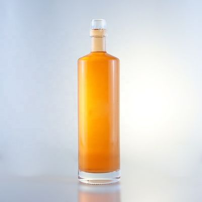 Прозрачные индивидуальные бутылки для воды из стекла с уникальным типом уплотнения
