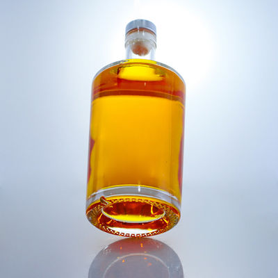 Популярная форма Super Flint Glass Liquor Bottle для водки Виски Ром Текила Джин Сделано