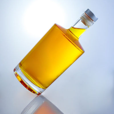 Популярная форма Super Flint Glass Liquor Bottle для водки Виски Ром Текила Джин Сделано