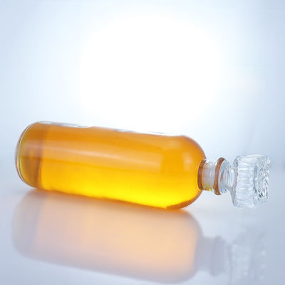 Стеклянная бутылка для рома, водки, виски, текилы и джина