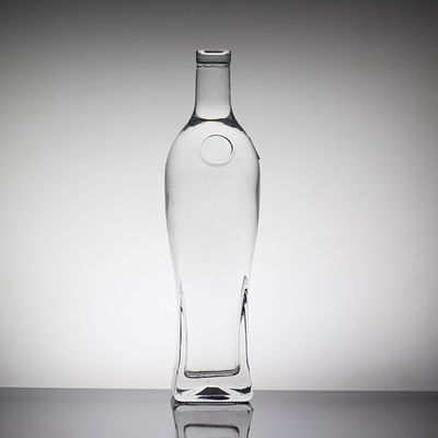Прозрачные пробковые 700 мл стеклянные бутылки для спиртных напитков и водки Виски текила