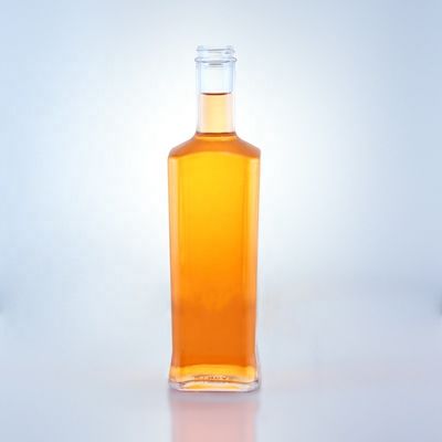 Стеклянная бутылка с ликером для брендов виски джин ром шампанское и бренди