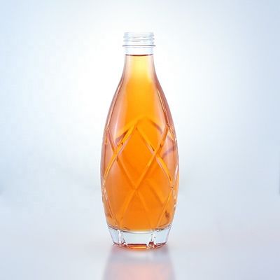 Уникальная стеклянная бутылка для шампанского, джина, рома, коньяка, виски в супер-кристаллическом материале