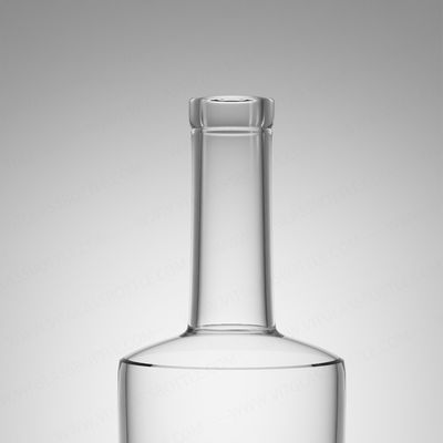 Конфигурационная бутылка с логотипом для рома, водки, виски, текилы, джина 750 мл.