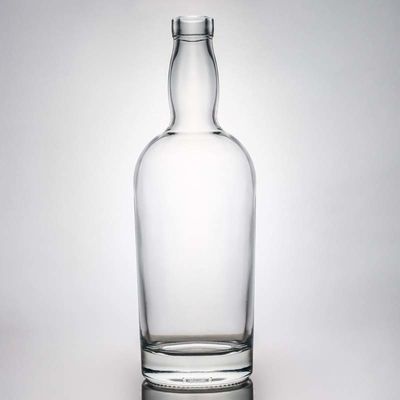 Super Flint Glass 700ml 750ml Ром Водка Виски Текила Джин Стеклянная бутылка с крышкой