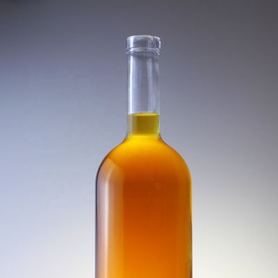 Стеклянная бутылка для спиртных напитков Круглая 75cl Бутылка для пробки Тип 1000ml 1750ml Материал ошейника