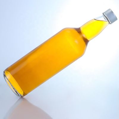 Скрут Кап индивидуальное логотип 500 мл 700 мл Чистый флинтовый текила виски водка стеклянная бутылка