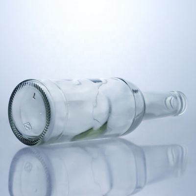Флинт стекло 276 мл бренди водка текила стеклянная бутылка с пробкой для корпуса материал стекло