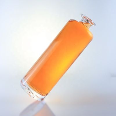 750 мл уникальная круглая стеклянная бутылка с индивидуальным логотипом и пробкой