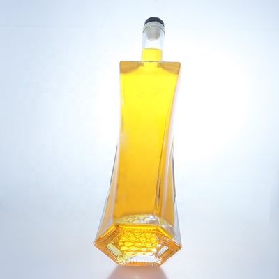 500 ml 750 ml 1000 ml Прозрачная стеклянная бутылка с винтовой крышкой