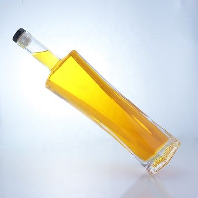 500 ml 750 ml 1000 ml Прозрачная стеклянная бутылка с винтовой крышкой