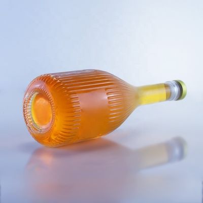 Прозрачная пустая стеклянная бутылка для водки, джина, рома, виски, бренди в 500 мл, 750 мл, 1000 мл