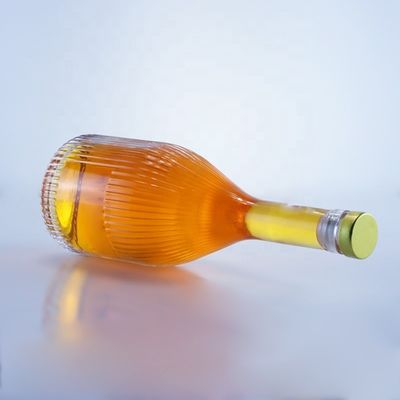 Прозрачная пустая стеклянная бутылка для водки, джина, рома, виски, бренди в 500 мл, 750 мл, 1000 мл