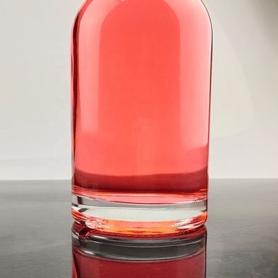 Глобальная классическая круглая форма 70cl 75cl стеклянная бутылка для ликера с индивидуальным логотипом