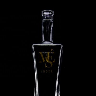 Уникальная бутылка из 750 мл квадратного стекла Super Flint Glass с пробкой для рома Водка Виски