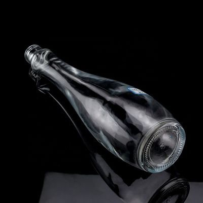 750 мл 75cl Super Flint Teardrop в форме рома водка виски стеклянная бутылка со стеклянным воротником
