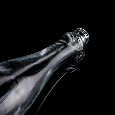 750 мл 75cl Super Flint Teardrop в форме рома водка виски стеклянная бутылка со стеклянным воротником