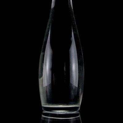 750 мл 75cl Super Flint Teardrop в форме рома водка виски стеклянная бутылка со стеклянным воротником