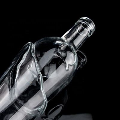 750 мл Super Flint Round Glass Flask с винтовой крышкой для ВОДКА