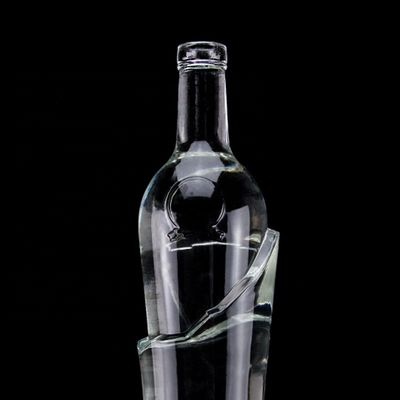 750 мл Super Flint Round Glass Flask с винтовой крышкой для ВОДКА