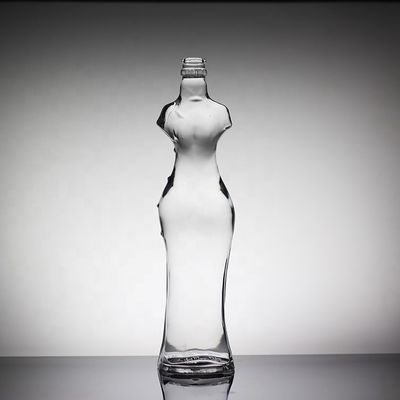 Красивые женщины в форме тела стеклянная бутылка с пробкой уплотнения типа