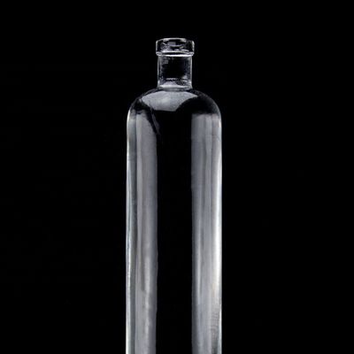 Конфигурация 750 мл толстый дно прямой формы стеклянной бутылки для Super Flint Liquor